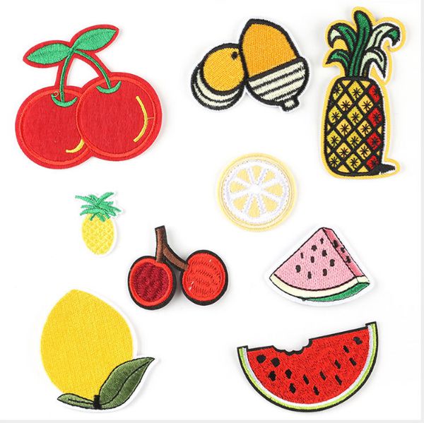 Fruit Custom Patches -- Beautiful Decorations for Children’s Hats