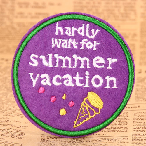 Summer Vacation Custom Made Patches