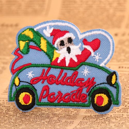 Santa Claus Embroidered Patches