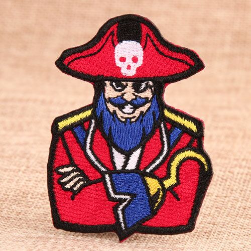 Pirate Custom Embroidered Patches