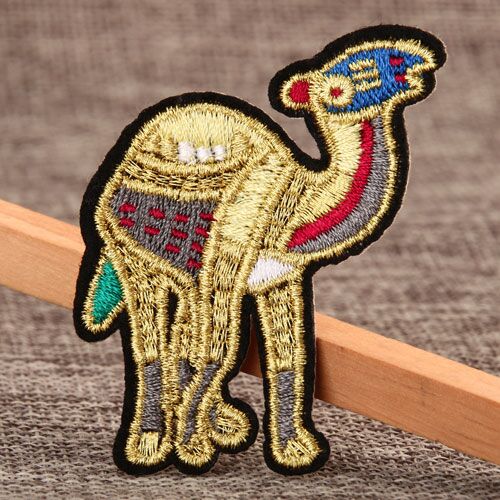 Golden Camel Custom Embroidered Patches