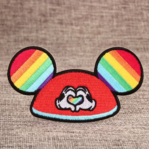 Mickey Custom Embroidered Patches