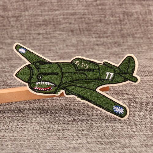 Combat Plane Custom Embroidered Patches