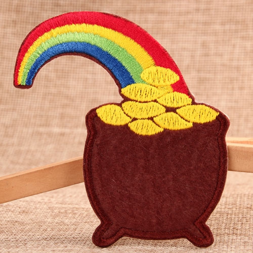 Rainbow Sugar Embroidered Patches 