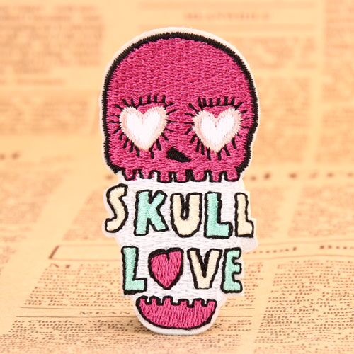 Skull Love Hells Angels Patches