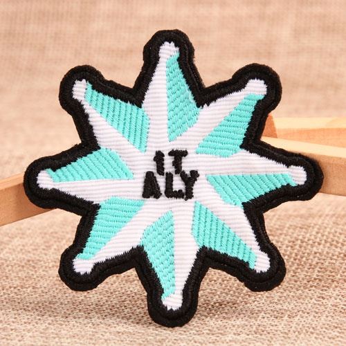 Eight Pointed Star Cheap Custom Patches