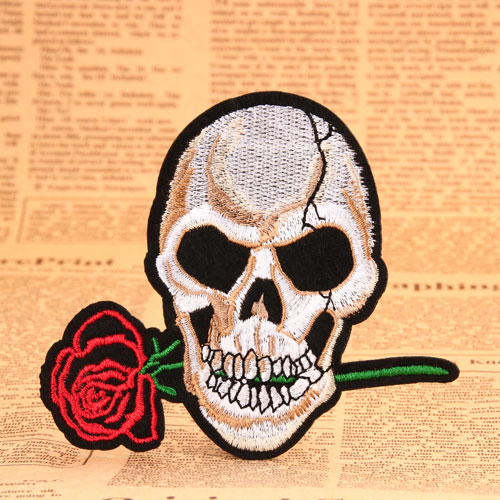 Skull and Rose Hells Angels Patches