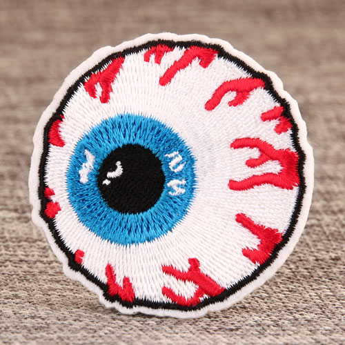 Eyeball Custom Embroidered Patches