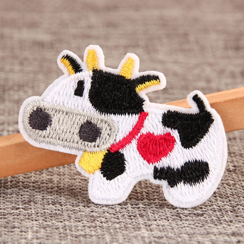 Cute Cow Custom Patches Online