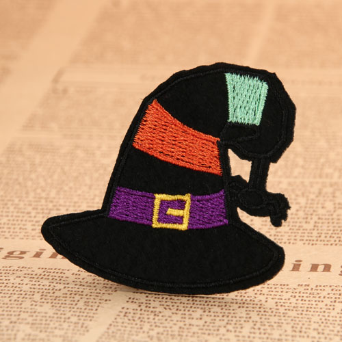 Magical Hat Embroidered Patches