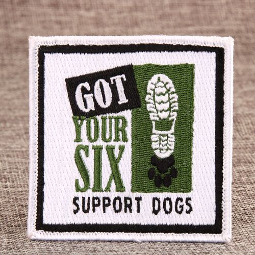 Support Dogs Custom Velcro Patches