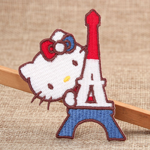 Hello Kitty Embroidered Patches