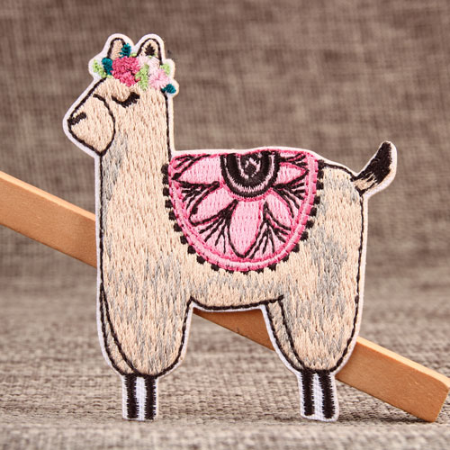 The Alpaca Embroidered Patches