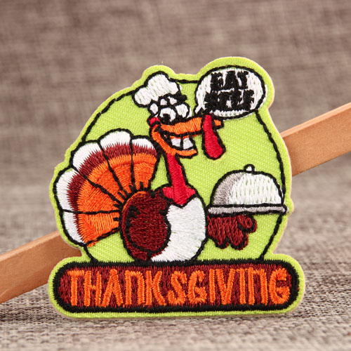 Turkey Embroidered Patches For Sale