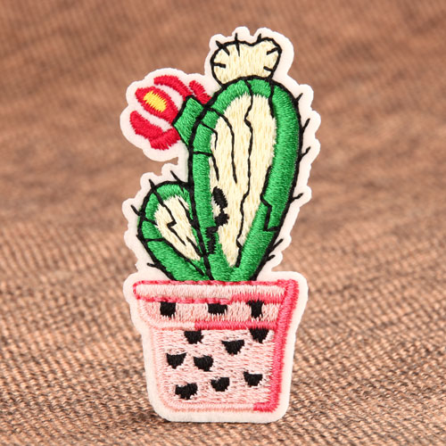 Cactus Custom Embroidered Patches