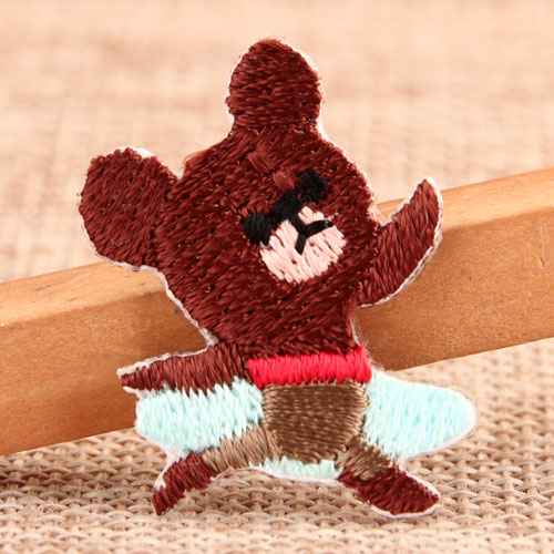 Ballet Bear Fashion Embroidered Patches