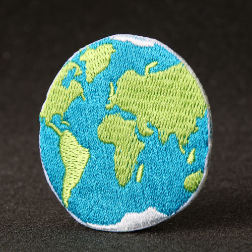 The Earth Custom Embroidered Patches