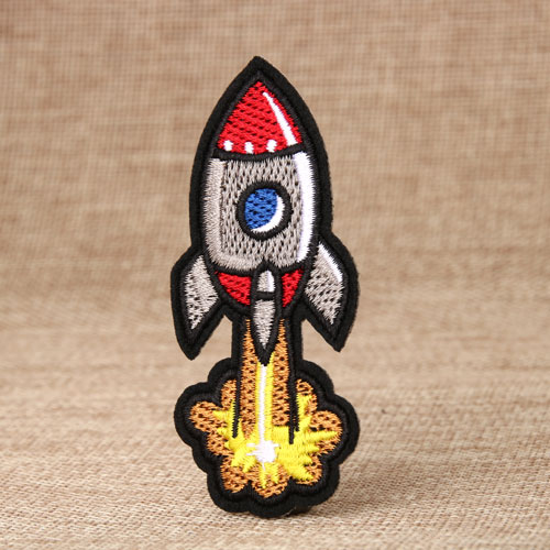 Rocket Order Embroidered Patches