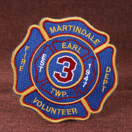 Fire Department Best Embroidered Patches