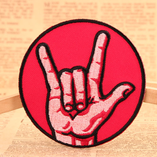 The Gesture Of Peace Fashion Embroidered Patches