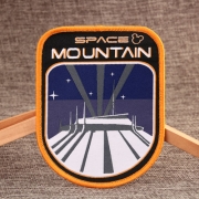 Space Mountain Cheap Custom Patches Online