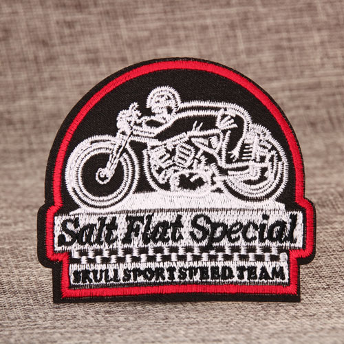 Motorcycle Biker Embroidered Patches