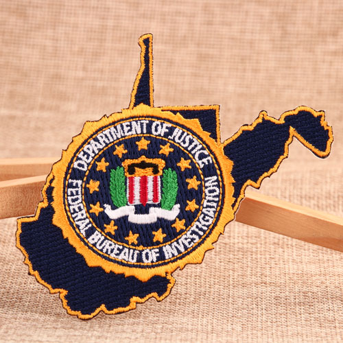 The Federal Bureau of Investigation Embroidered Patches