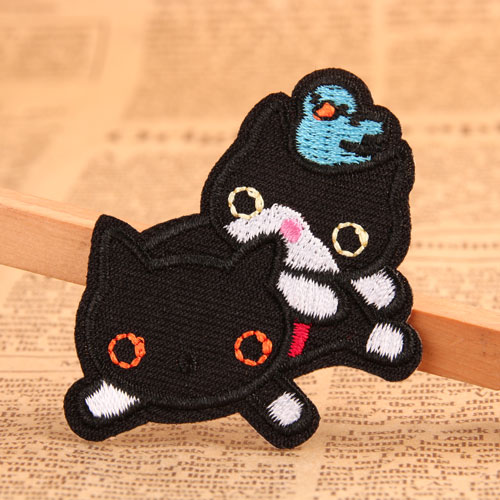 Black Cats Make Patches At Home