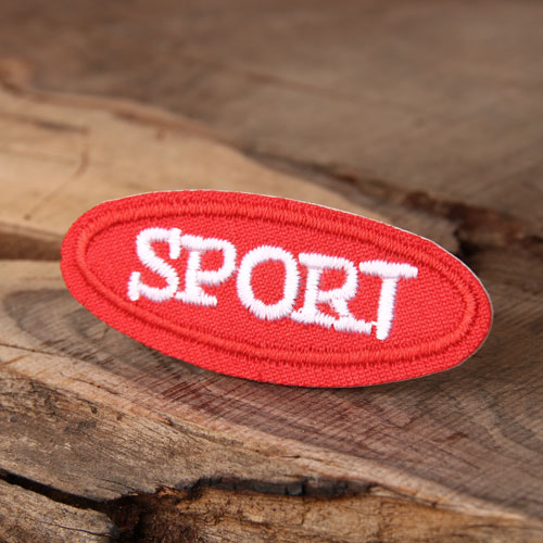 Sports Fashion Embroidered Patches