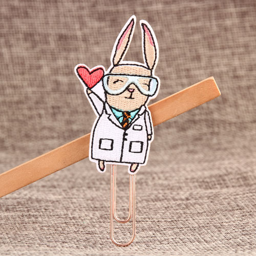 Bunny Doctor Embroidery Patches Online