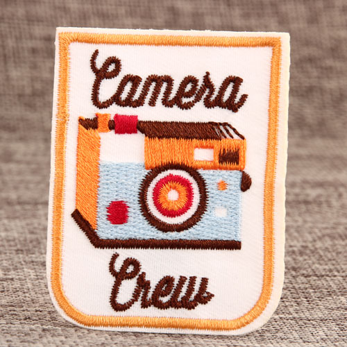 Camera Fashion Embroidered Patches