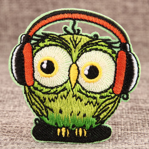 Funny Owl Custom Patches For Less