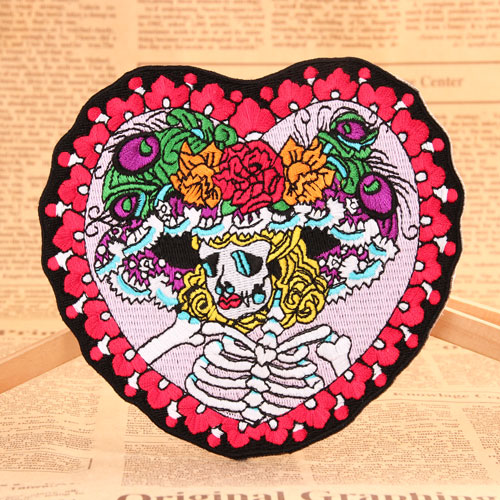 The Girl Skull Best Custom Patches