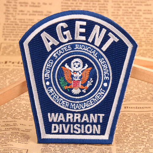 Agent Embroidery Patches Online