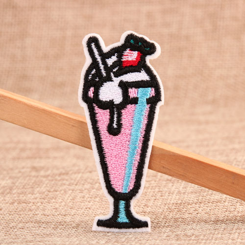 A Glass Of Juice Cool Patches