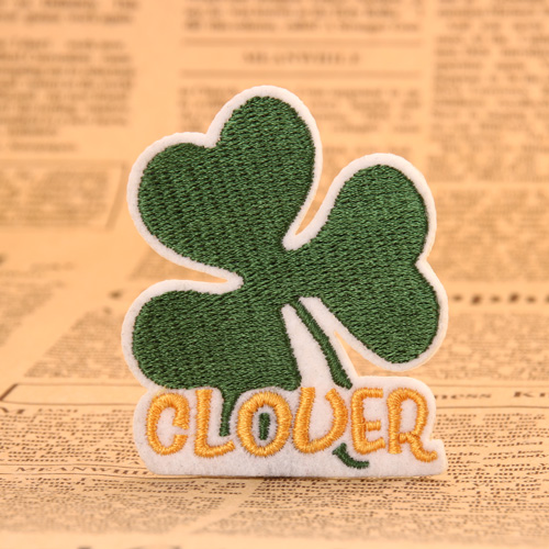 Clover Iron On Logo Patches