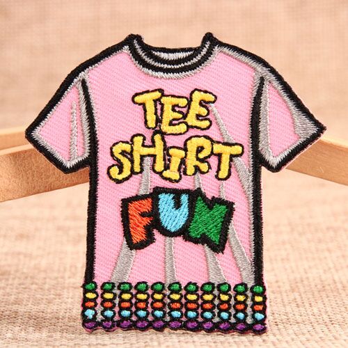 Tee Shirt Cool Embroidered Patches