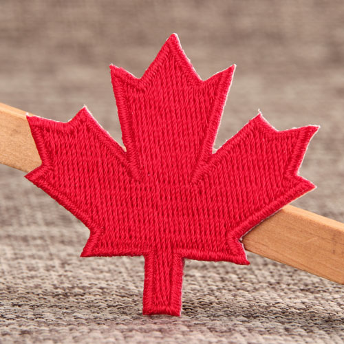 Maple Leaf Personalized Patches