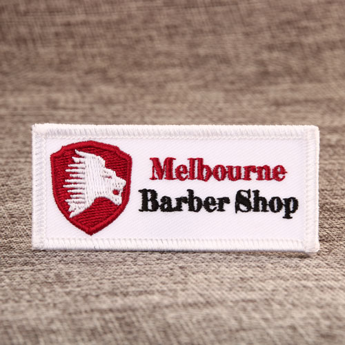 Melbourne Barber Custom Embroidered Patches