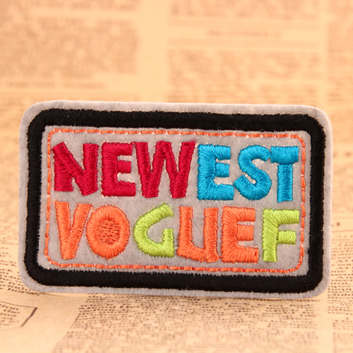 Newest Vogue Fashion Embroidered Patches