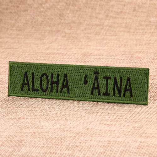 Aloha Custom Patches Online No Minimum Order