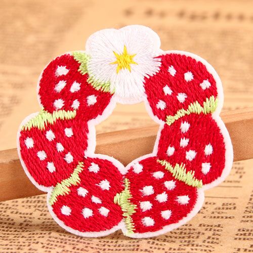 Strawberry Garland Make Custom Patches